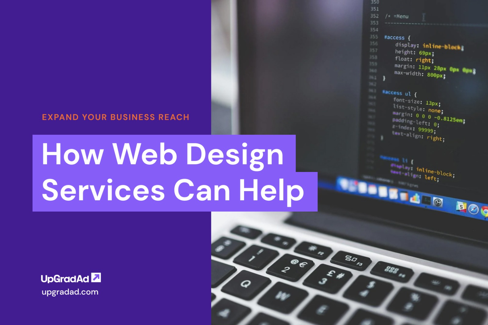 Expand Your Business Reach How Web Design Services Can Help - UpGradAd