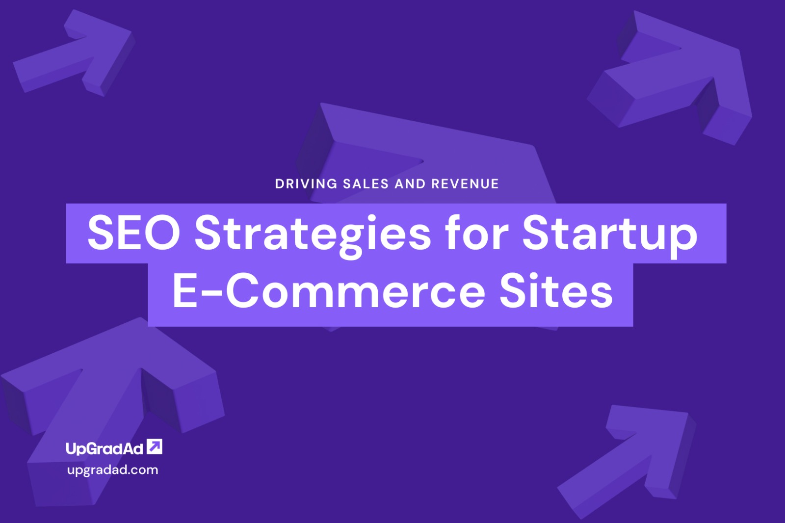 SEO Strategies for Startup E-Commerce Sites: Driving Sales and Revenue